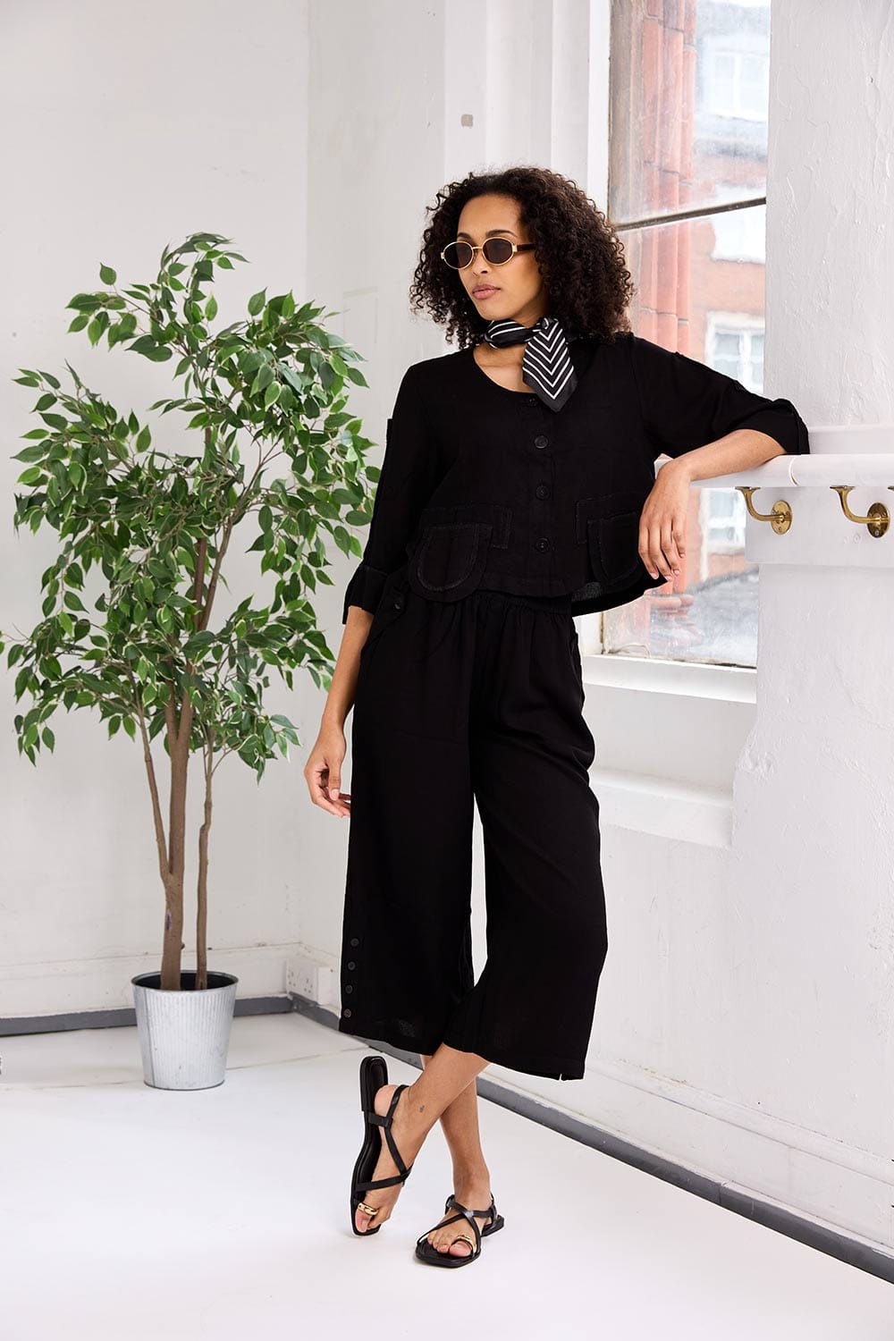 Tara Vao Curved Trouser