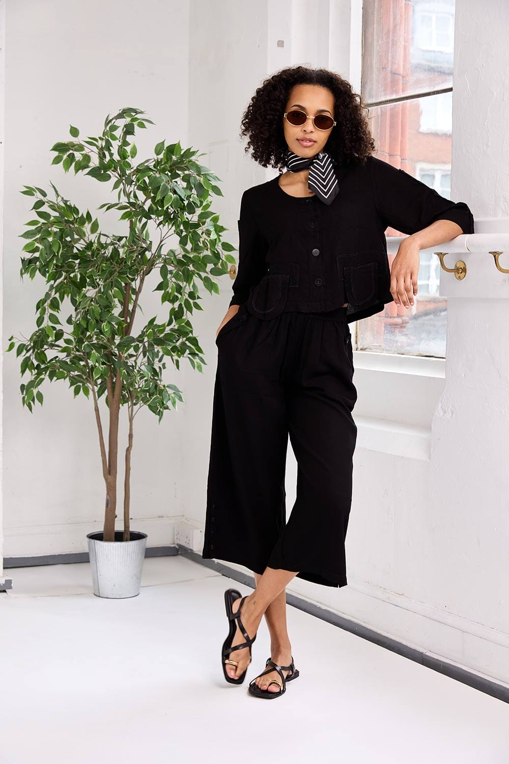 Tara Vao Curved Trouser