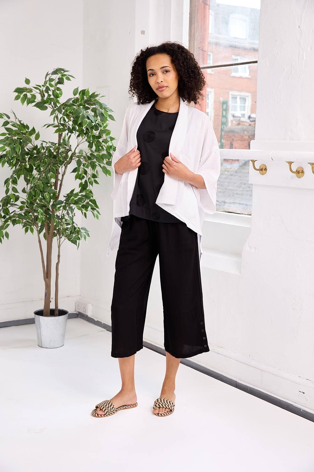 PERUZZI Circle Stitch Top