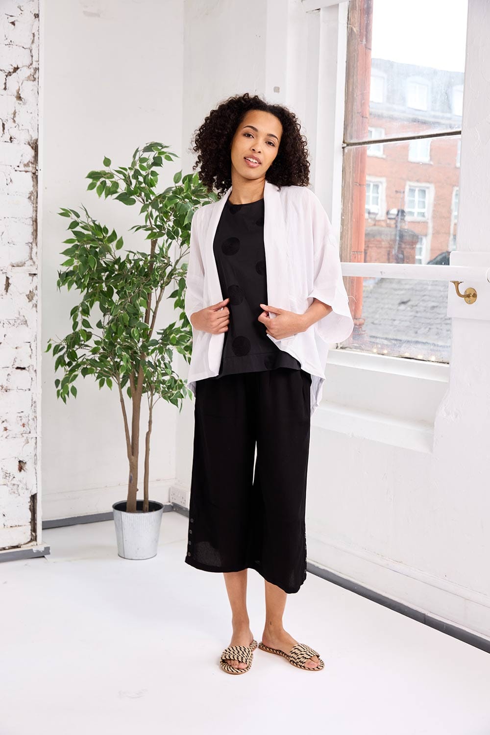 PERUZZI Circle Stitch Top