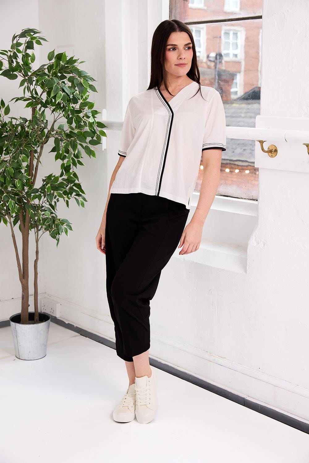 PERUZZI Essential Slouch Trouser