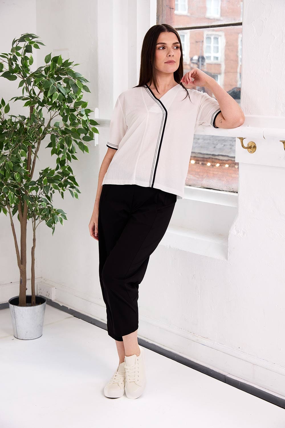 PERUZZI Essential Slouch Trouser