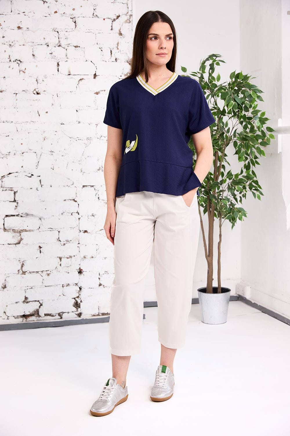 PERUZZI Essential Slouch Trouser