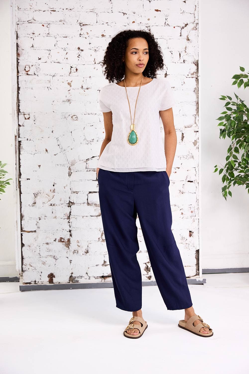PERUZZI Elasticated Trouser