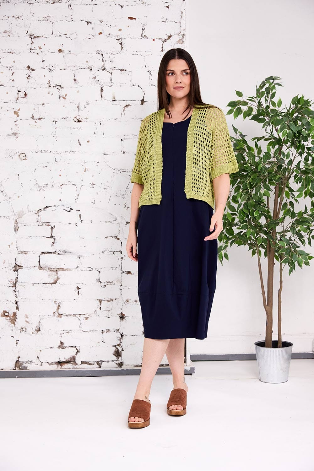 PERUZZI Crochet Cardigan