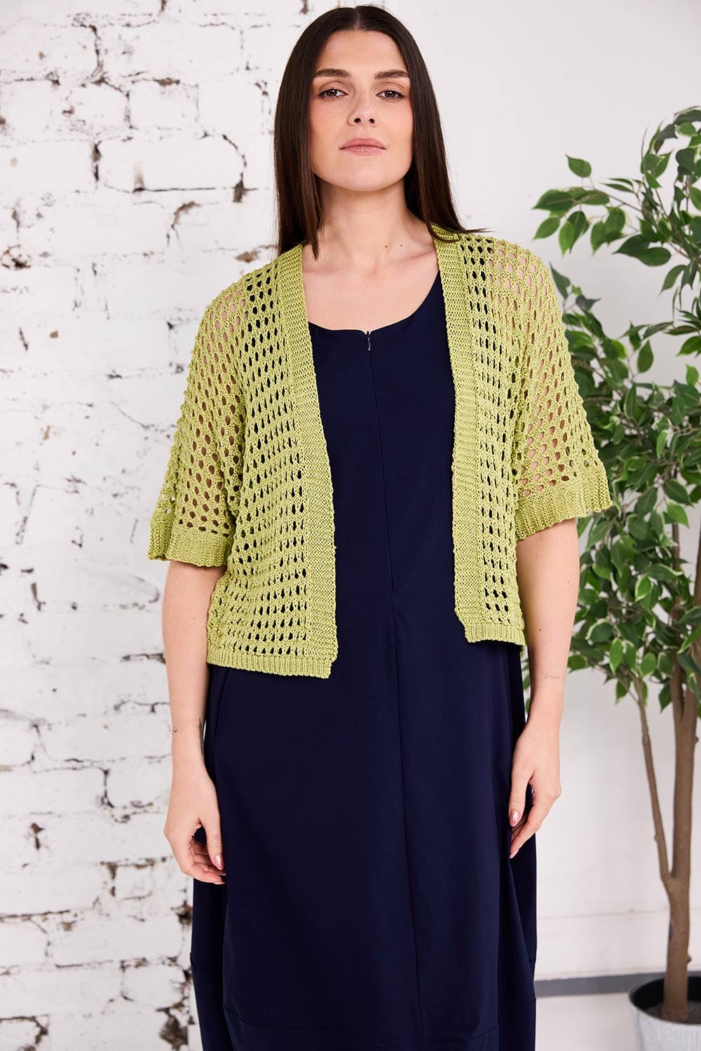 PERUZZI Crochet Cardigan