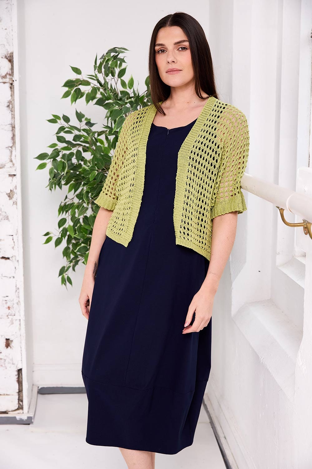PERUZZI Crochet Cardigan