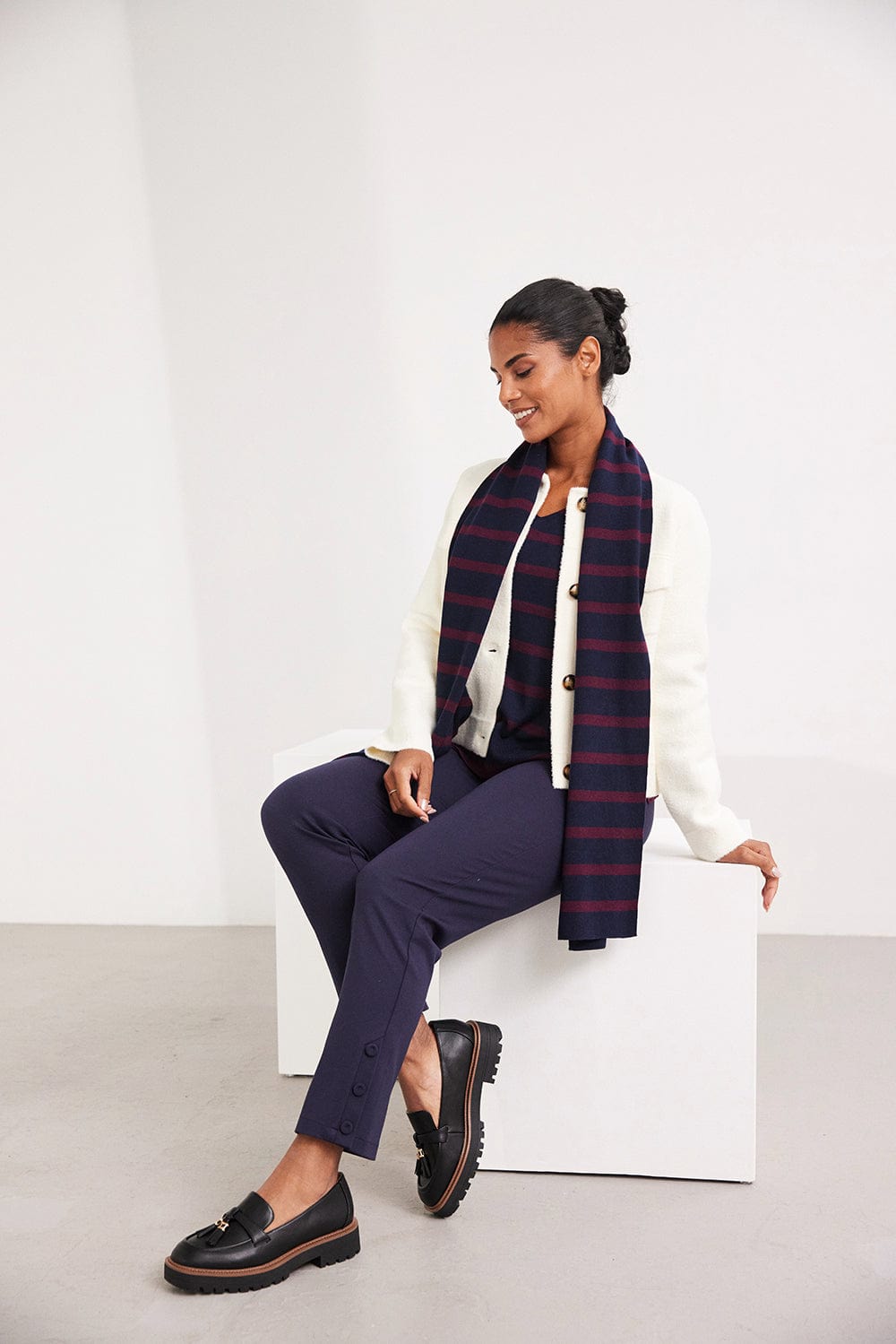 Hongo Stripe Scarf