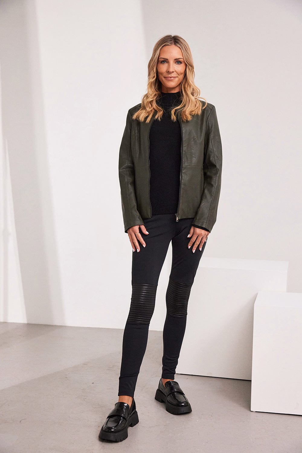 PERUZZI Pleather Jacket