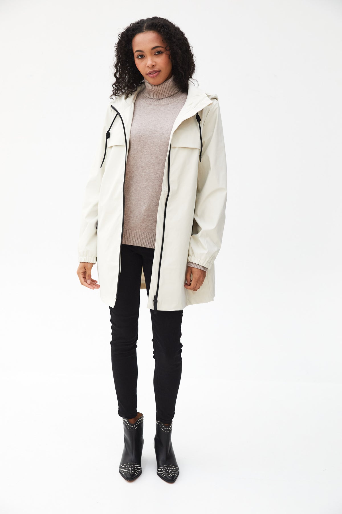 ART Zip Contrast Jacket