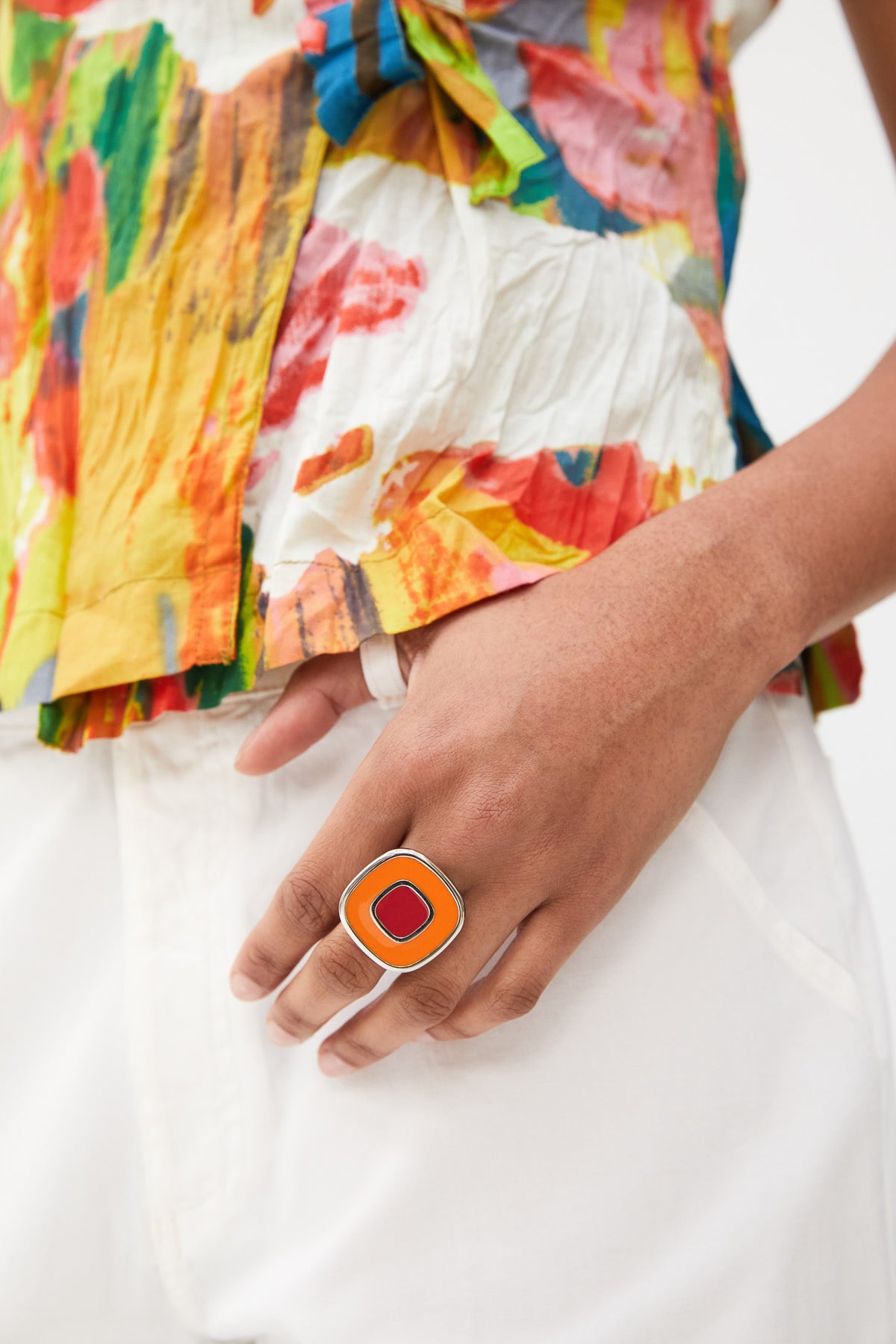 Aria Orange Ring