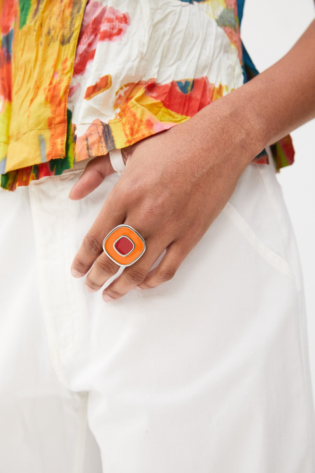 Aria Orange Ring