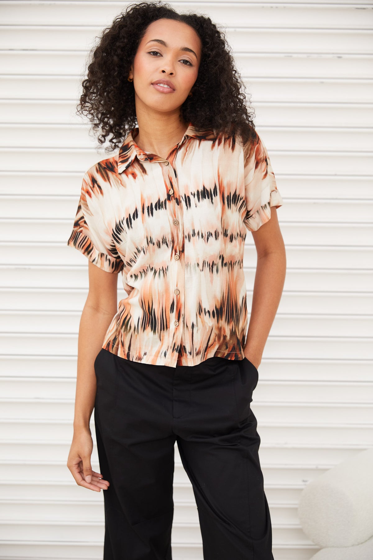 Kartner Paint Effect Shirt