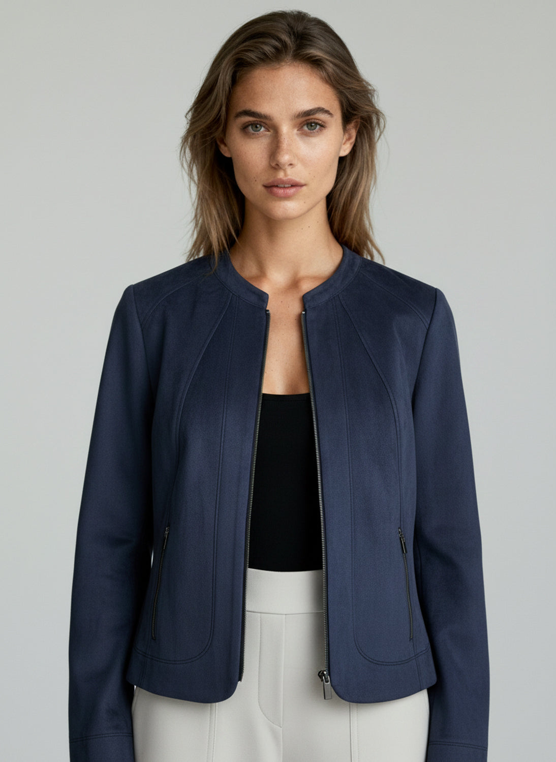 Barbara Lebek Suedette Jacket