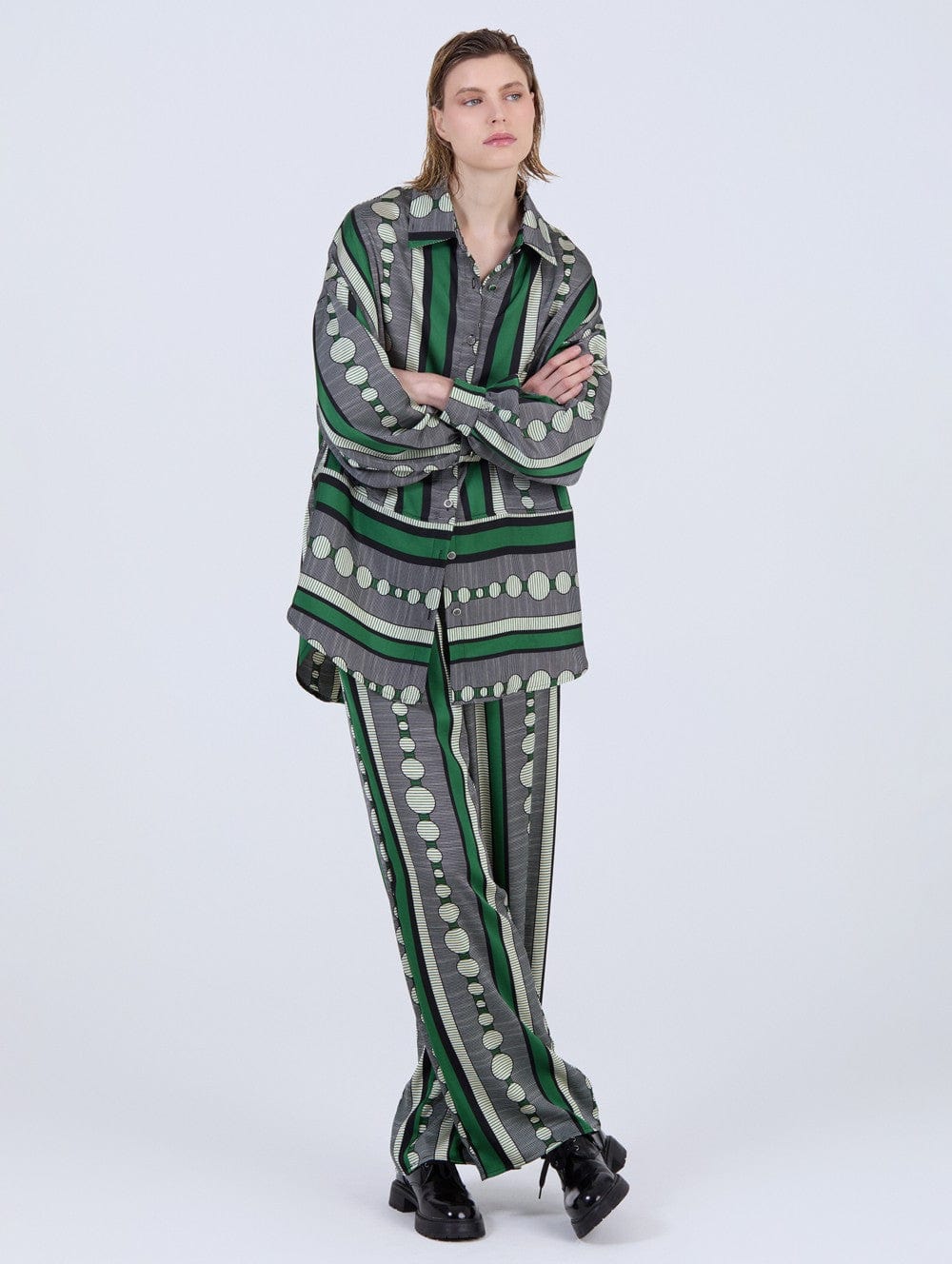 Skatie 60s Print Shirt