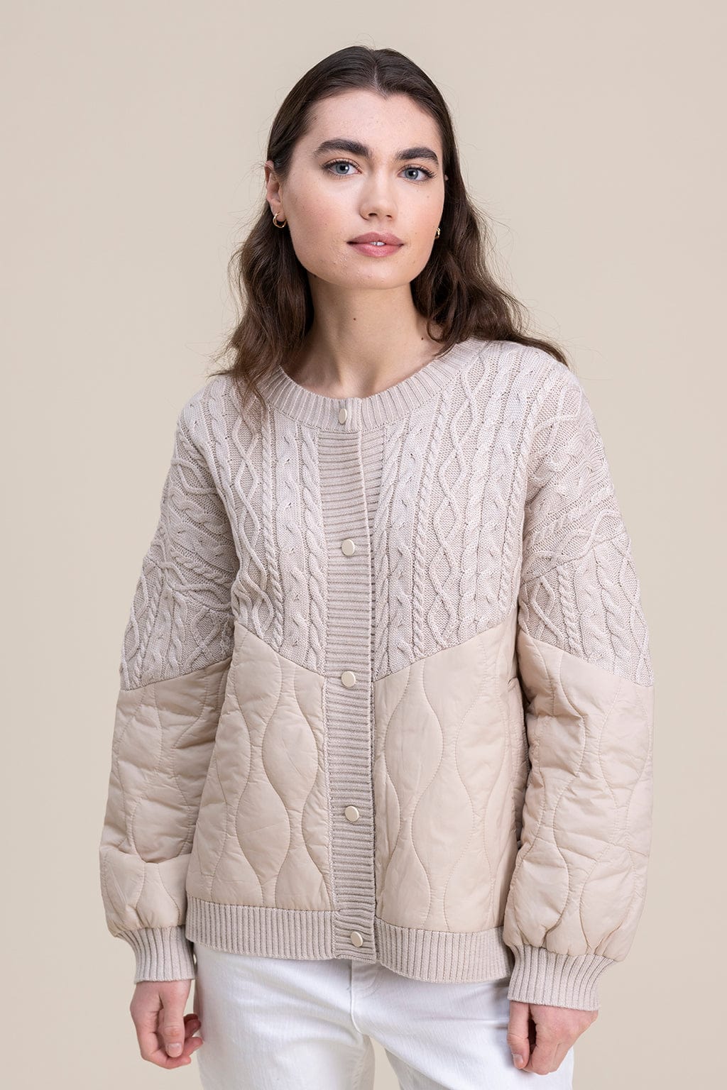 Hongo Mix Quilted Jacket