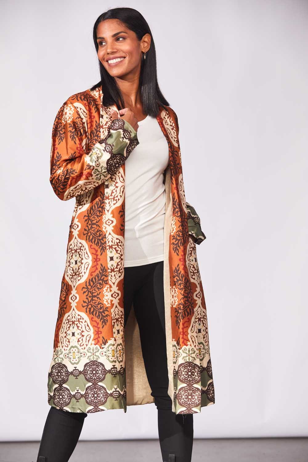 Paisley on sale kimono jacket