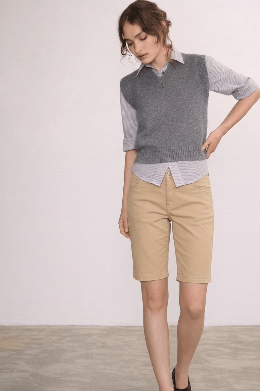ANNA MONTANA 5 Pocket Shorts