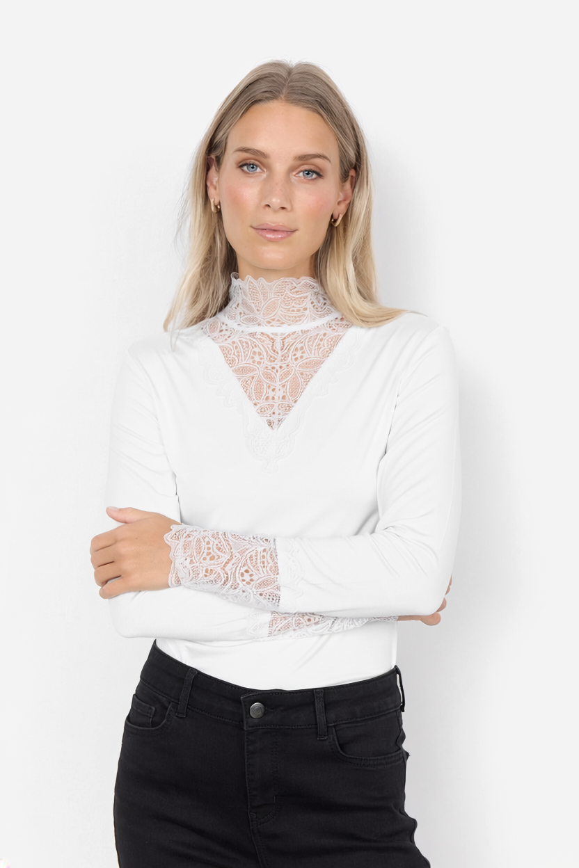 Soyaconcept Funnel Neck Lace Basic