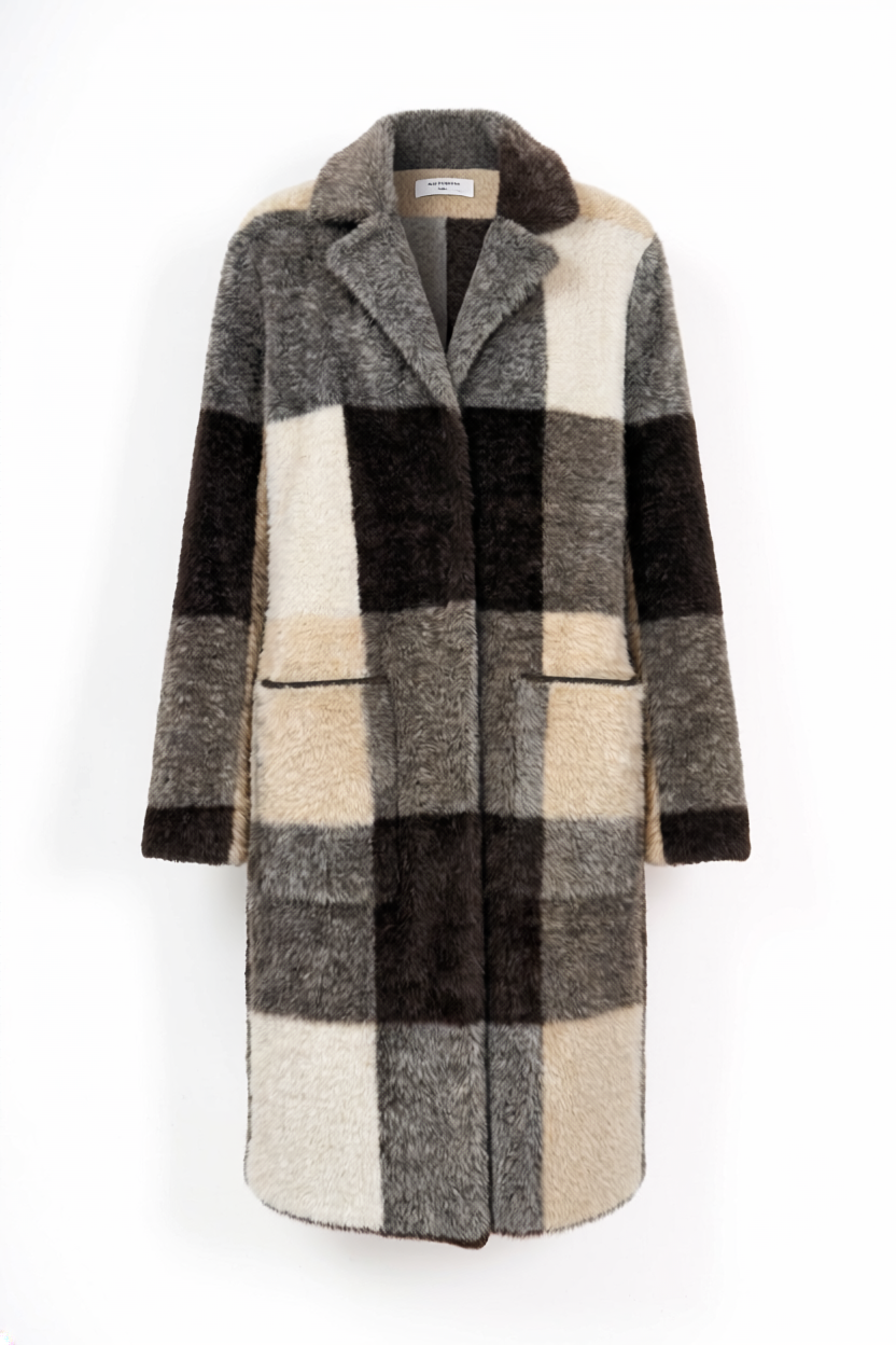 Kartner Check Coatigan