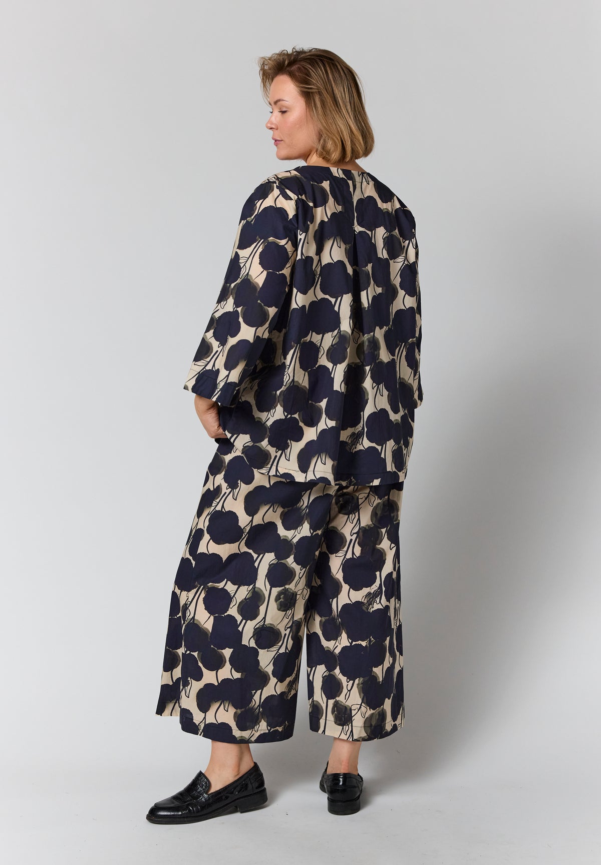 GOZZIP Print Long sleeve Top