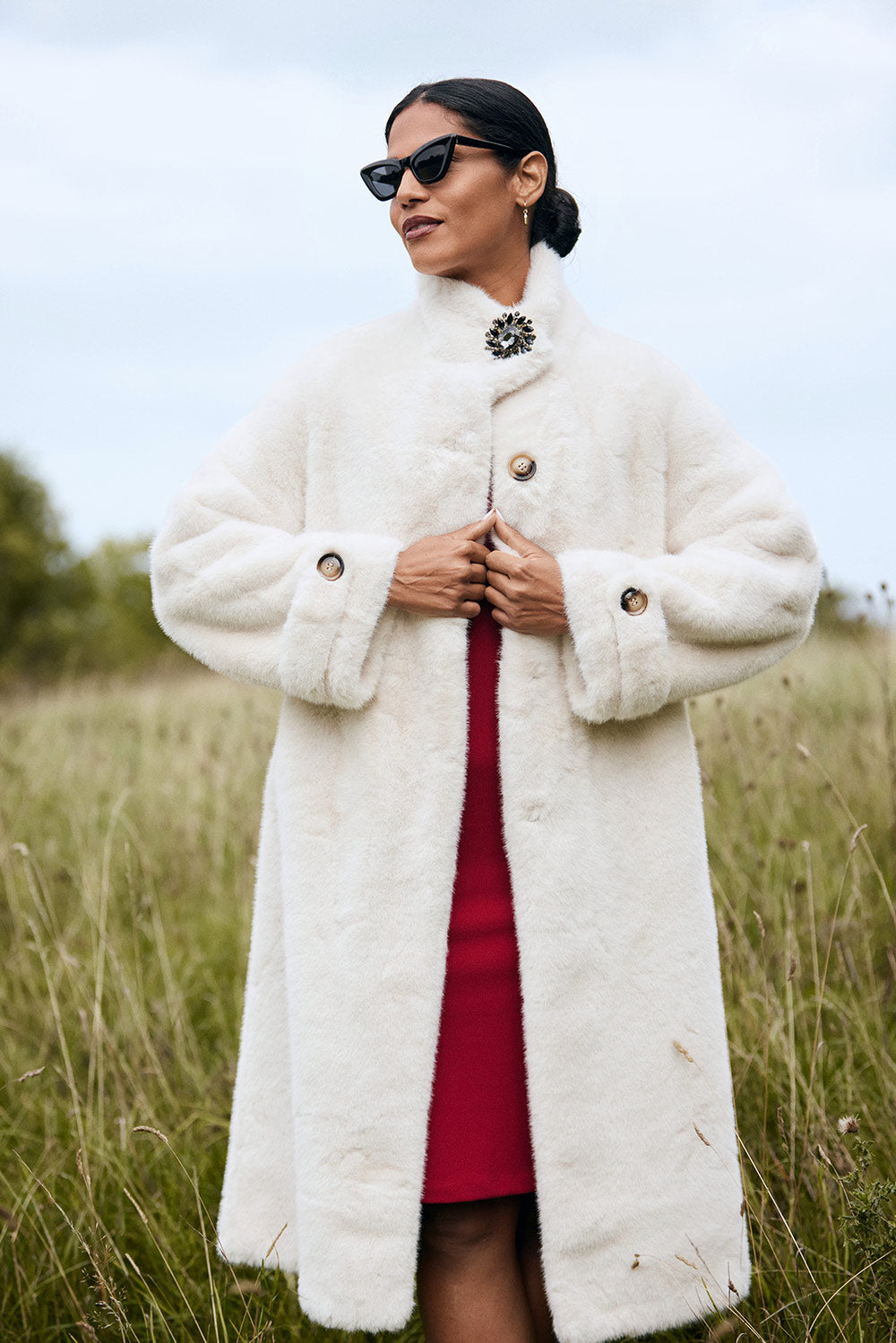 Kartner Faux Fur Coat