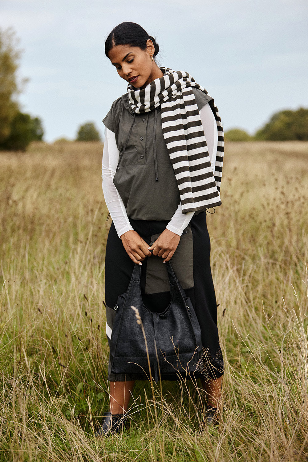 NAYA Sports Stripe Skirt