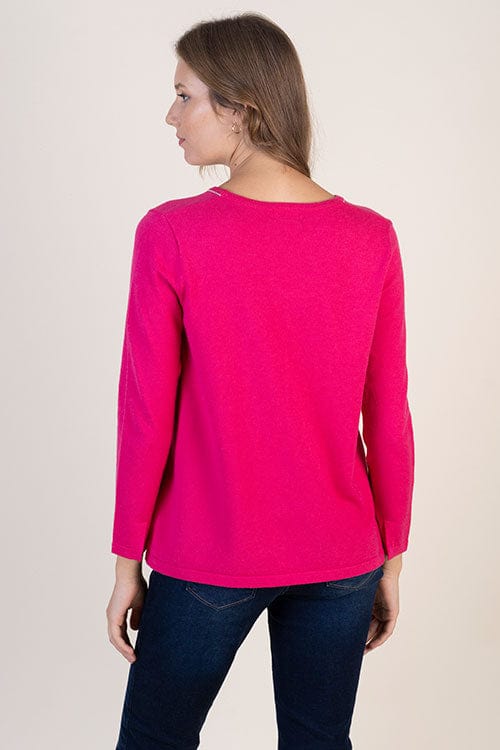 Hongo Beaded V-Neck Knit