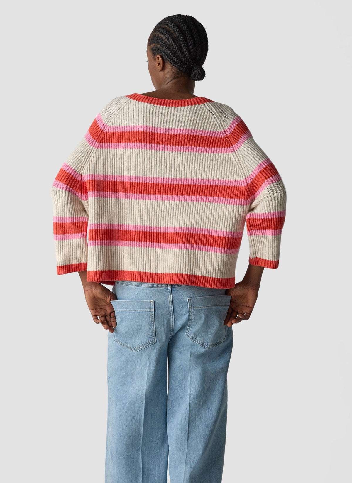 LE COMTE Stripe Sweater