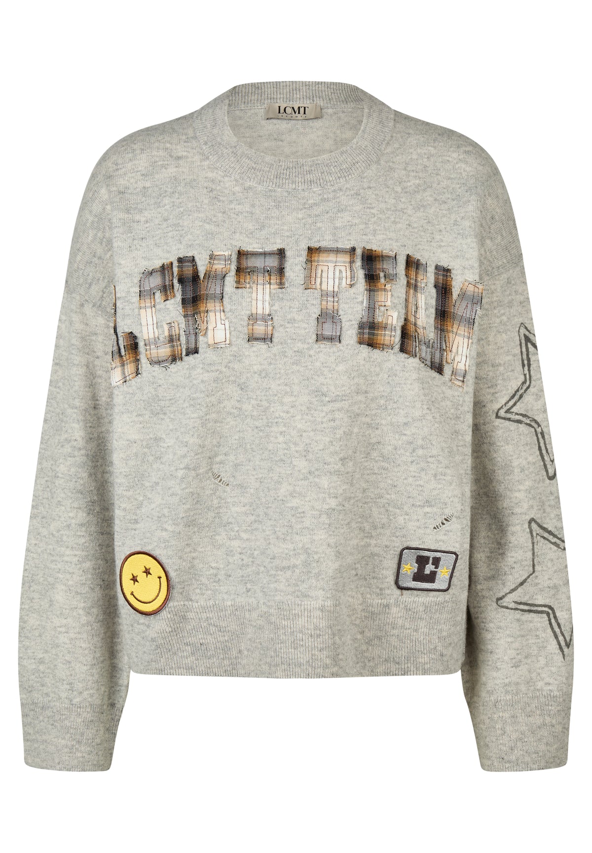 LE COMTE Check Knit