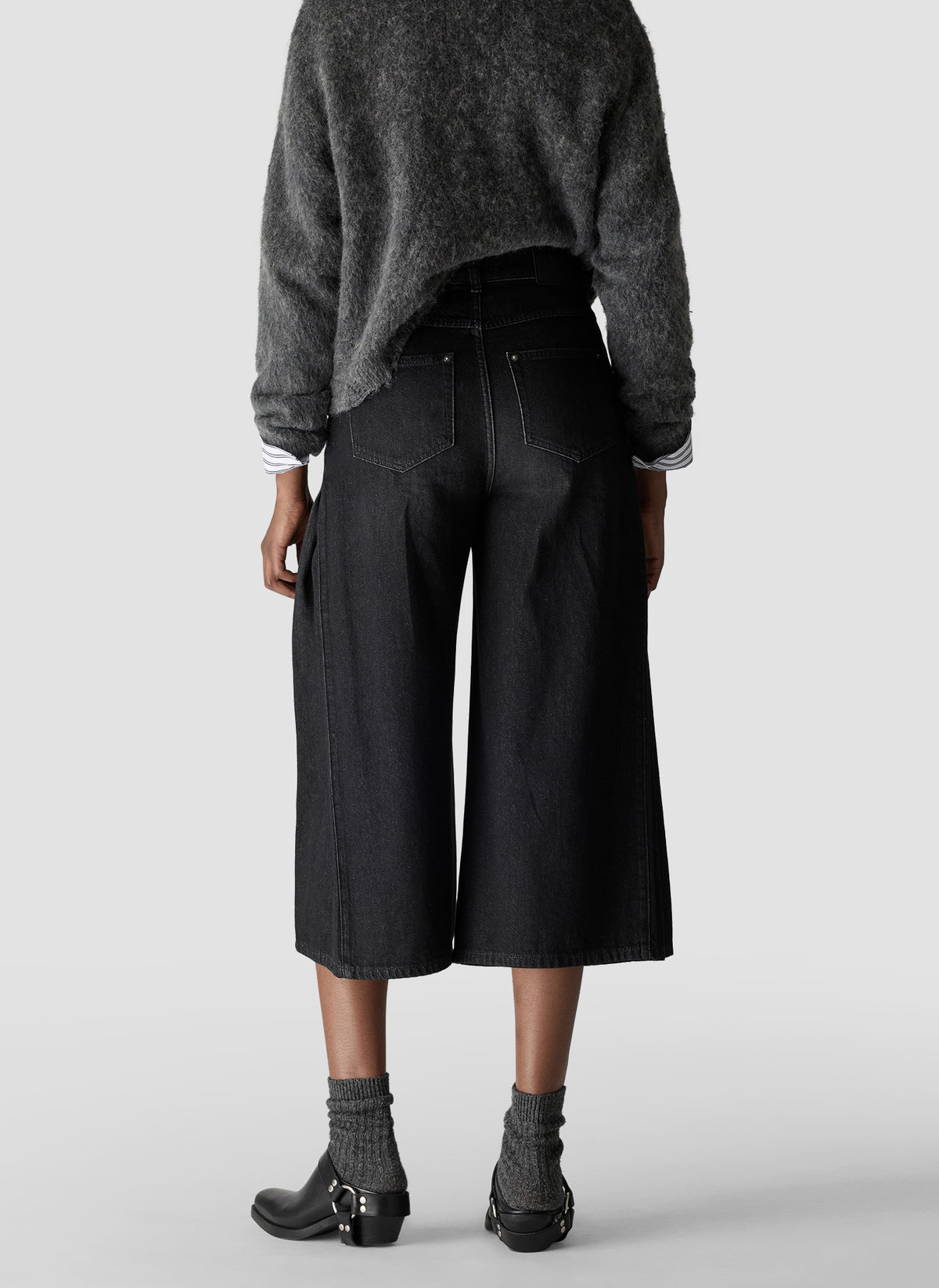 LE COMTE Cropped Denim