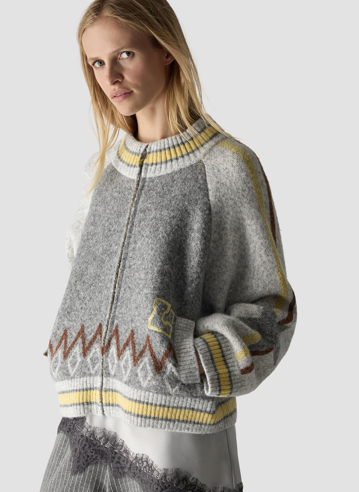 LE COMTE Print Jacket