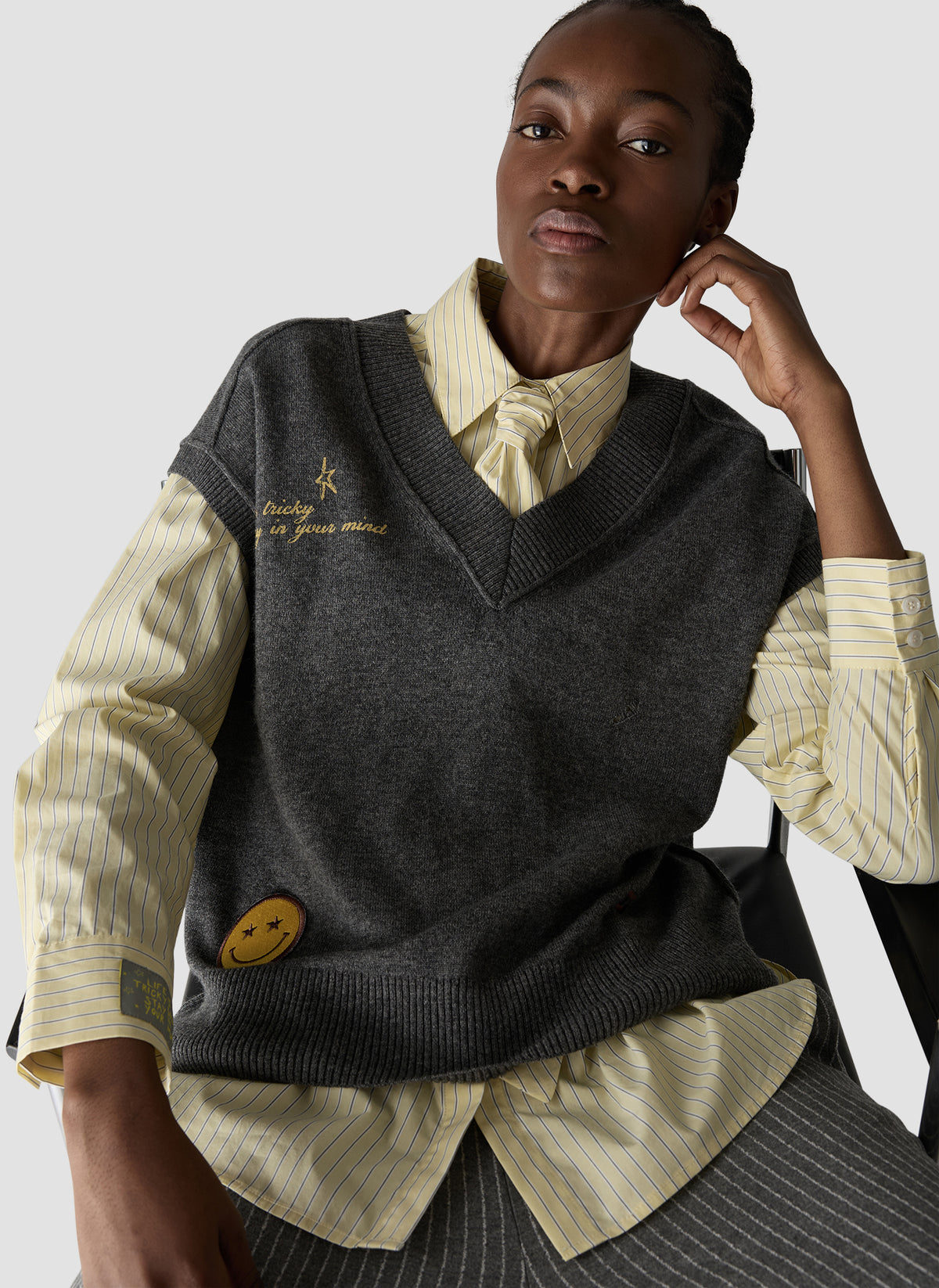 LE COMTE Smile Knit