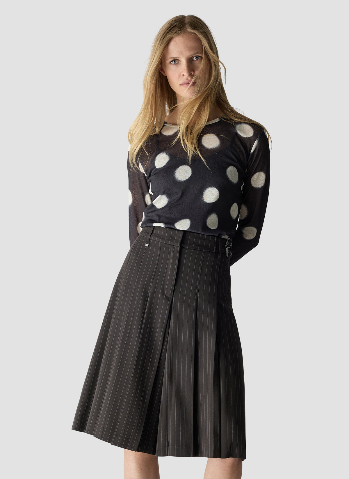 LE COMTE Print Top