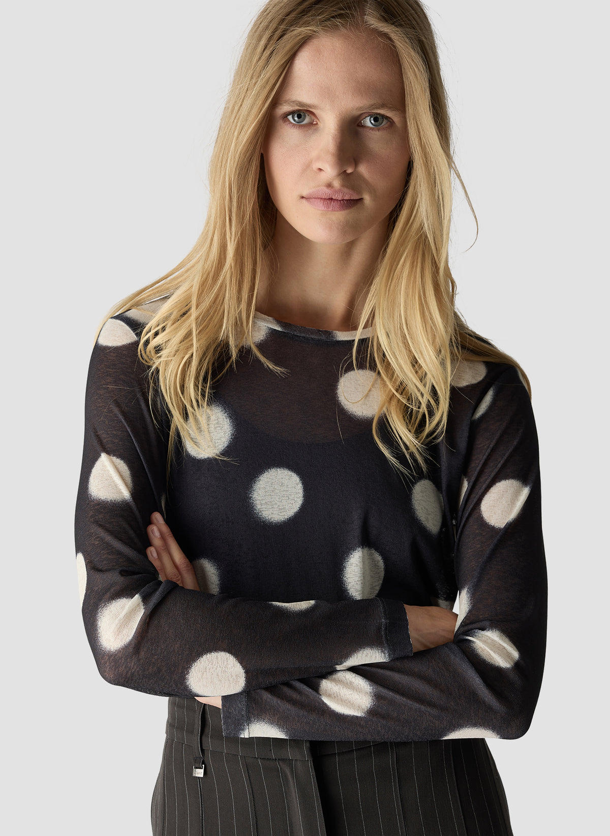 LE COMTE Print Top
