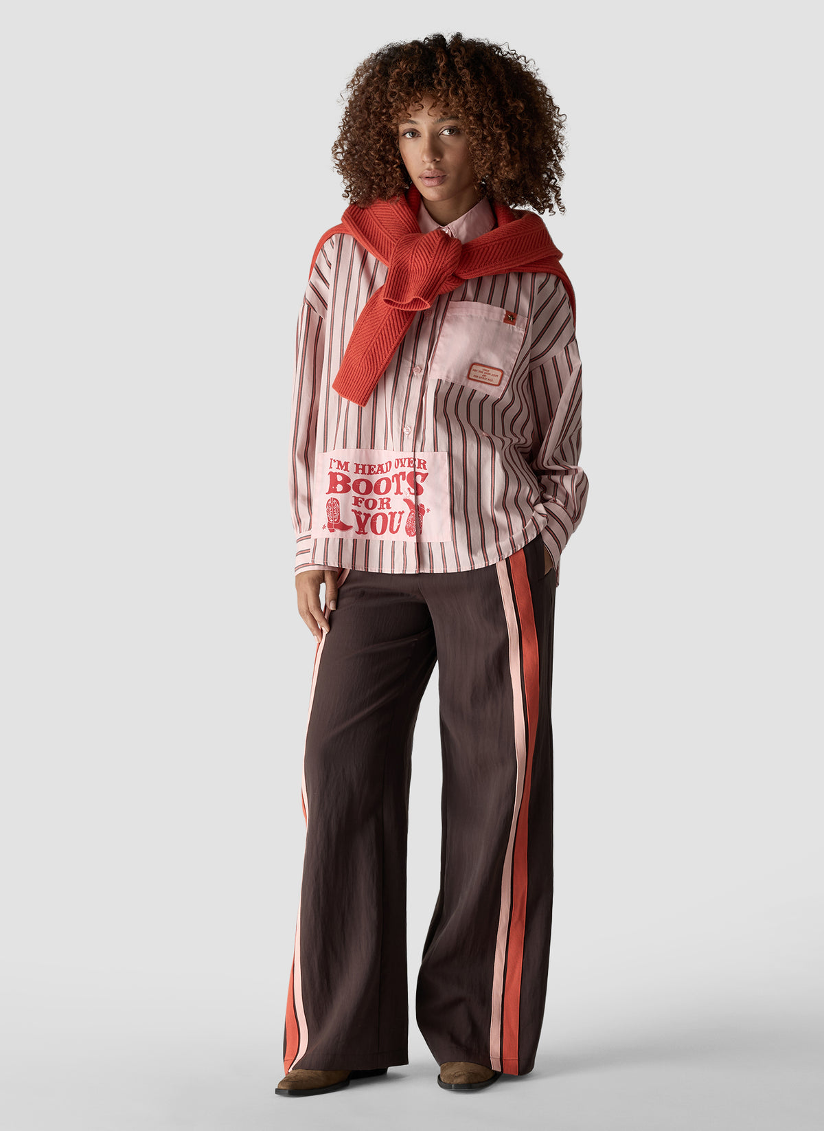 LE COMTE Stripe Shirt