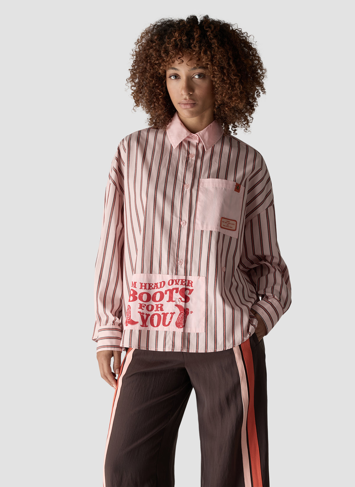 LE COMTE Stripe Shirt