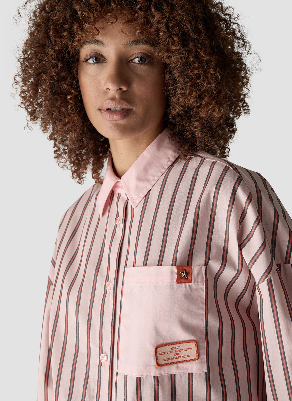 LE COMTE Stripe Shirt