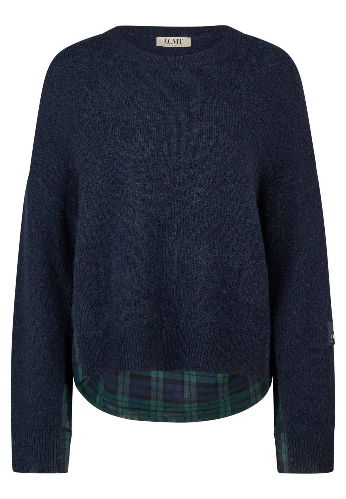 LE COMTE Tartan Knit