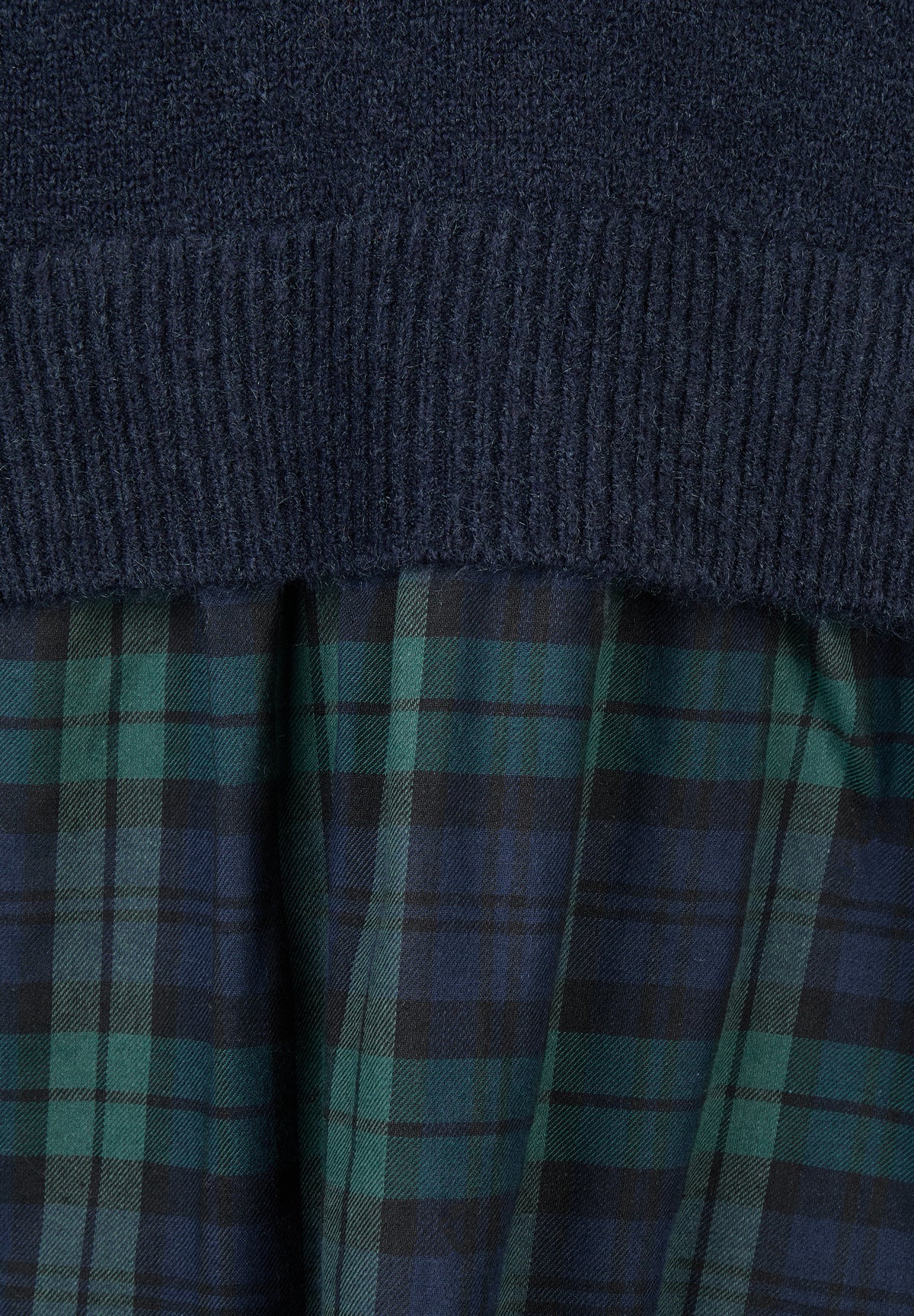 LE COMTE Tartan Knit