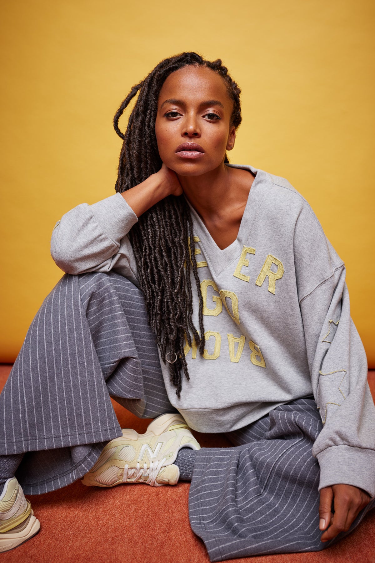LE COMTE Slogan Sweatshirt