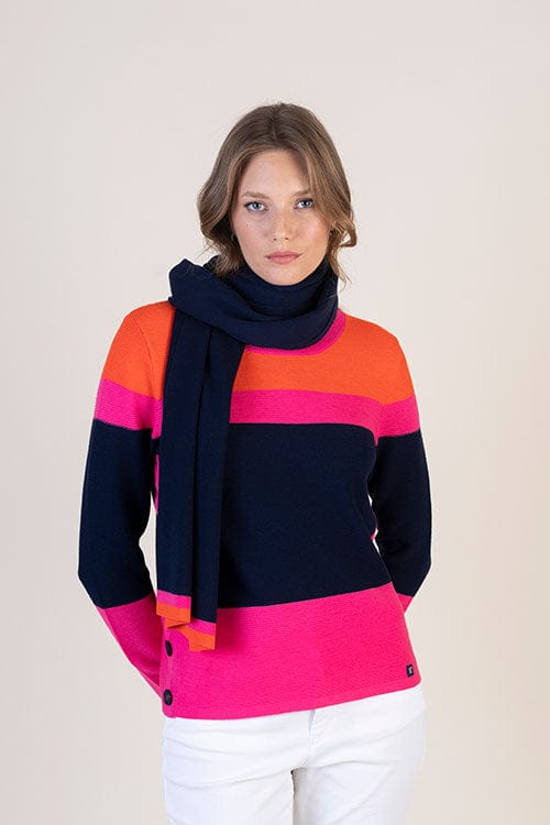 Hongo Colour Contrast Scarf