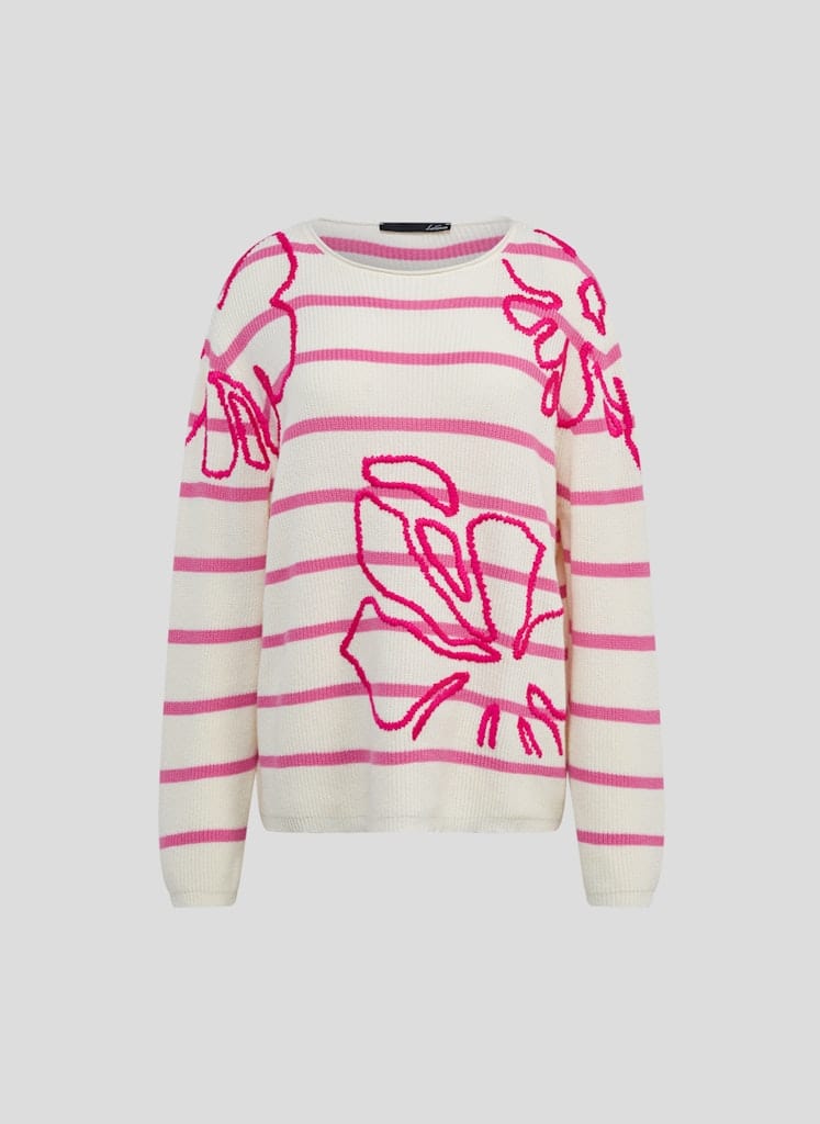 Le Comte Floral Knit