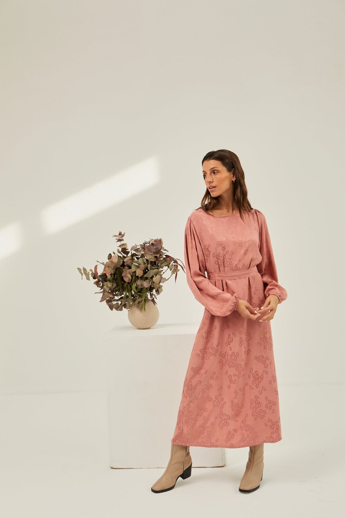 Mus & Bombon Satin Finish Dress