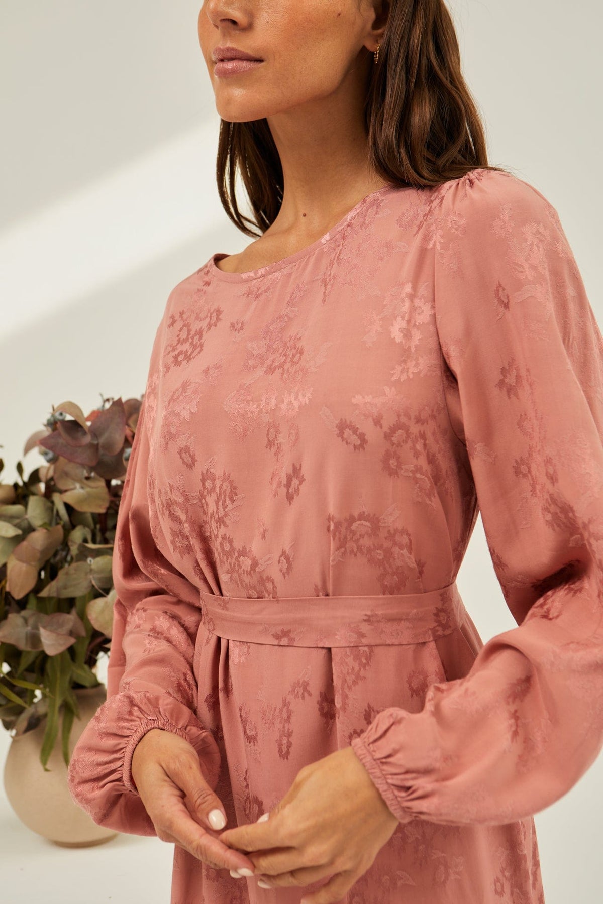 Mus & Bombon Satin Finish Dress