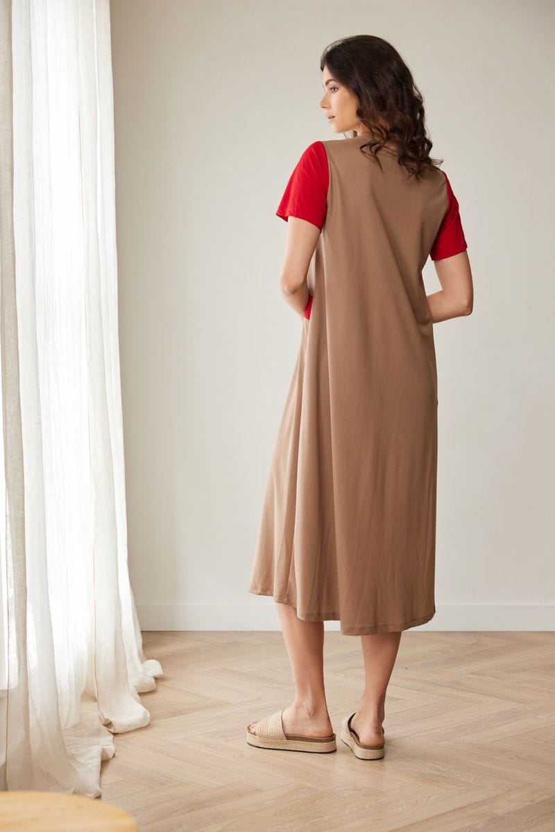 PERUZZI Colour Block Dress