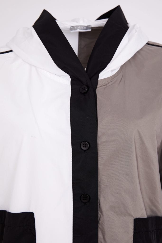 NAYA Crop Button Shirt