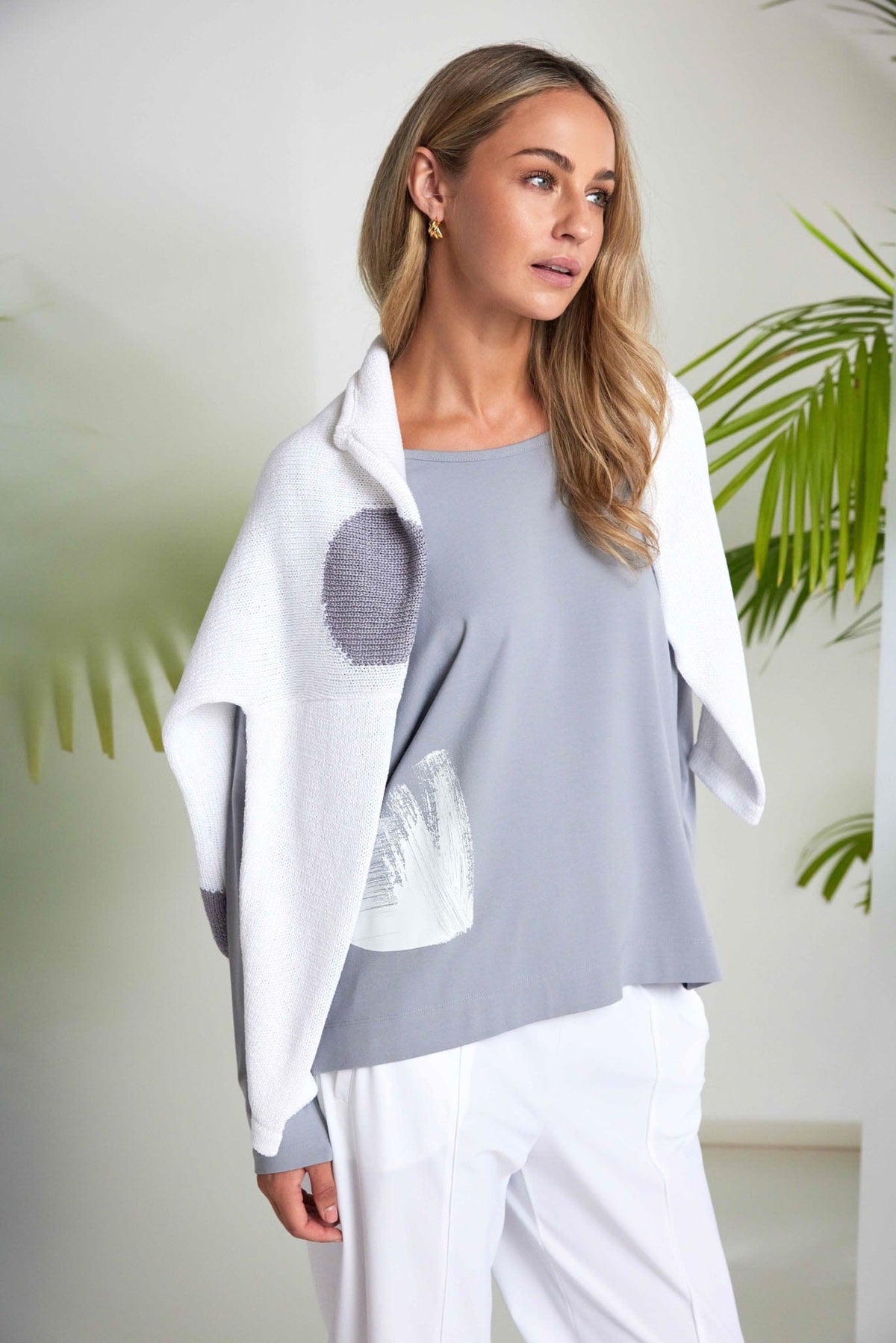 NAYA Side Print Top