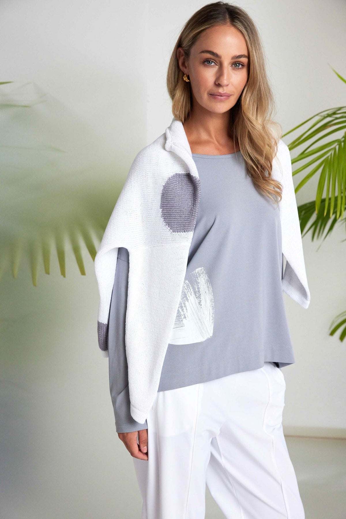 NAYA Side Print Top