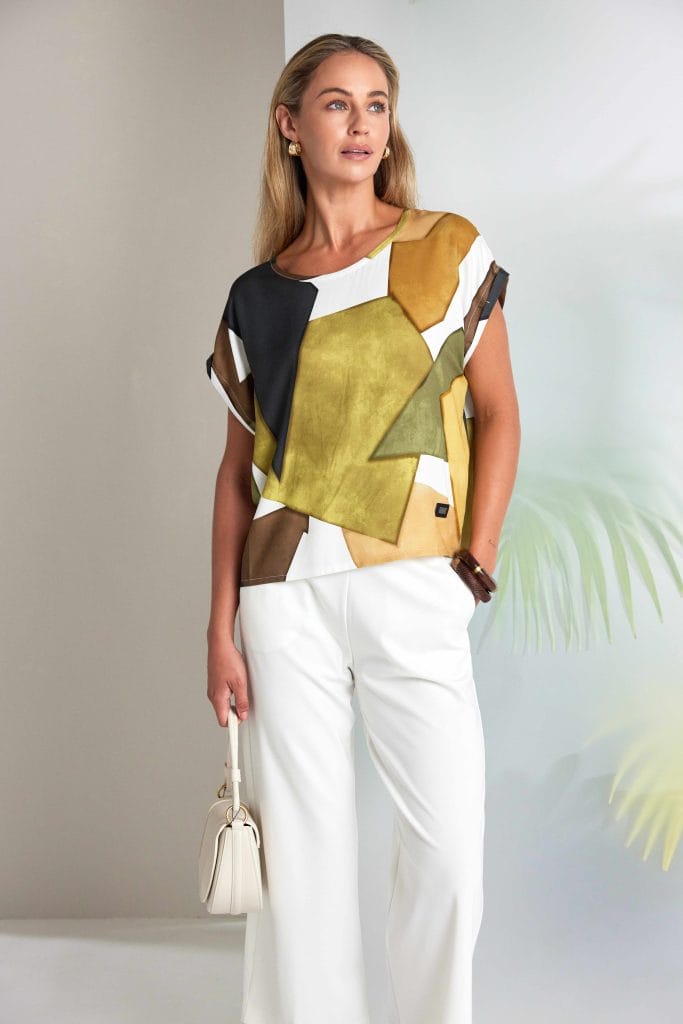 NAYA Windowpane Top